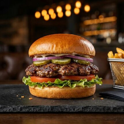 4oz Smashed Beef Burger