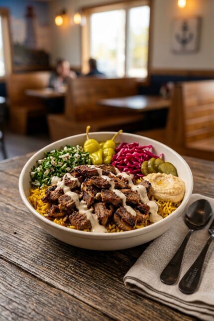 Beef Shawarma Rice Bowl