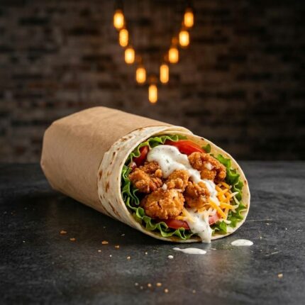 Crispy Chicken Ranch Wrap