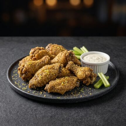 Lemon Pepper Dry Rub wings