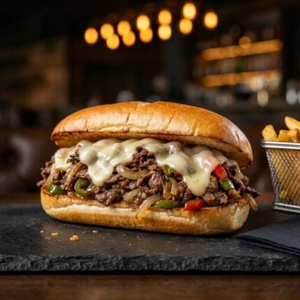 Philly Cheesesteak Sandwich