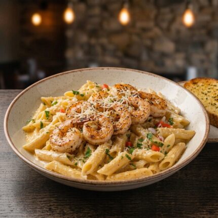Shrimp Alfredo Pasta