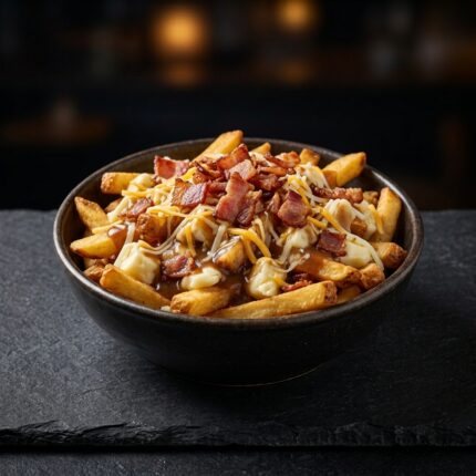 Bacon Double Cheese Poutine