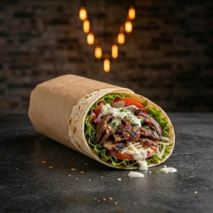 Beef Shawarma Wrap