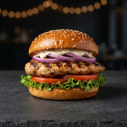 Grilled Chicken Burger